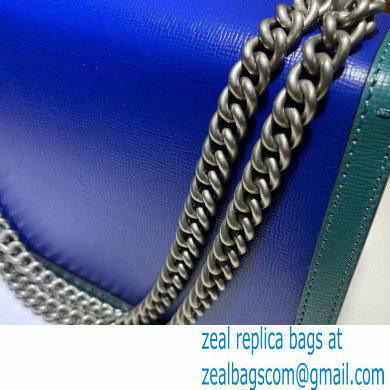 Gucci Dionysus Small Shoulder Bag 400249 Leather Blue/Turquoise 2021