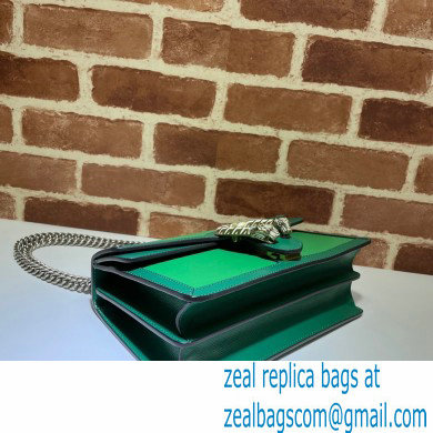 Gucci Dionysus Small Shoulder Bag 400249 Leather Green/Emerald 2021