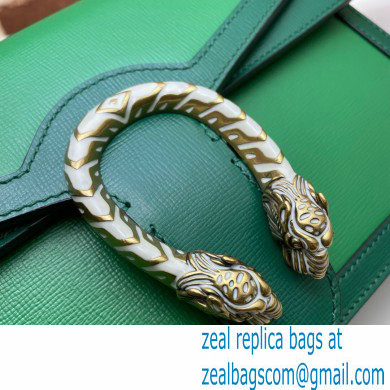 Gucci Dionysus Small Shoulder Bag 400249 Leather Green/Emerald 2021