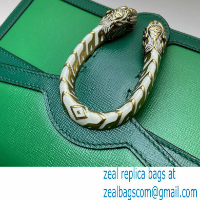 Gucci Dionysus Small Shoulder Bag 400249 Leather Green/Emerald 2021