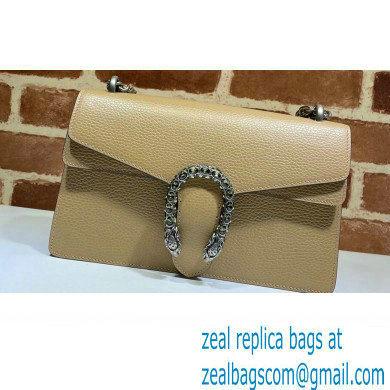 Gucci Dionysus Small Shoulder Bag 400249 Leather Nude