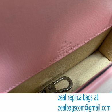 Gucci Dionysus Super Mini Shoulder Bag 476432 Leather Red/Pink 2021