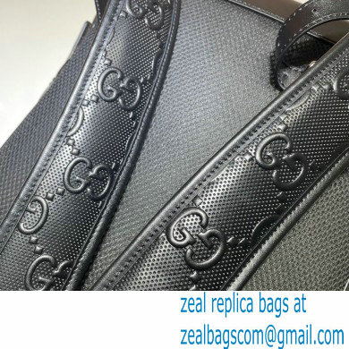 Gucci GG Embossed Backpack Bag 658579 Black 2021