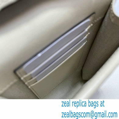 Gucci GG Embossed Mini Bag 625571 White 2021