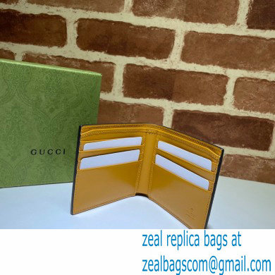 Gucci GG Embossed Wallet 625562 Yellow 2021 - Click Image to Close