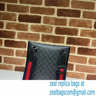 Gucci GG Supreme Messenger Bag 599521 Black 2021