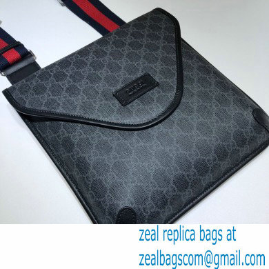 Gucci GG Supreme Messenger Bag 599521 Black 2021