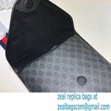 Gucci GG Supreme Messenger Bag 599521 Black 2021