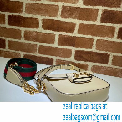 Gucci Horsebit 1955 Mini Shoulder Bag 658574 Leather Beige 2021