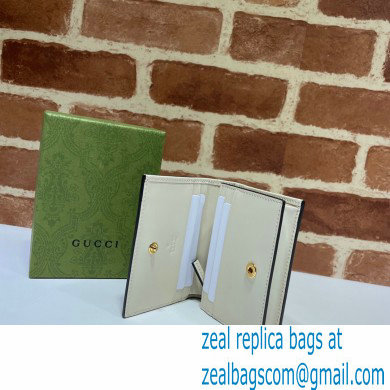 Gucci Les Pommes Card Case Wallet 663922 Apple Print 2021 - Click Image to Close