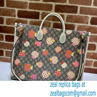 Gucci Les Pommes Large Tote Bag 659980 Apple Print 2021