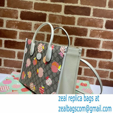 Gucci Les Pommes Small Tote Bag 659983 Apple Print 2021