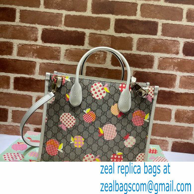 Gucci Les Pommes Small Tote Bag 659983 Apple Print 2021