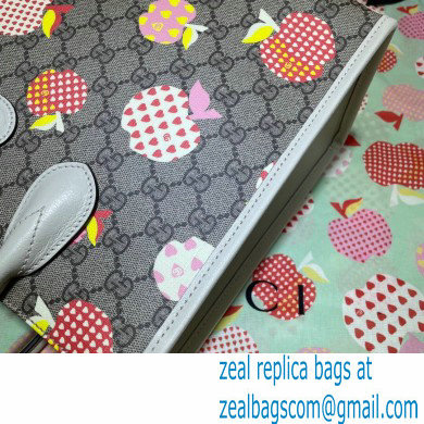 Gucci Les Pommes Small Tote Bag 659983 Apple Print 2021