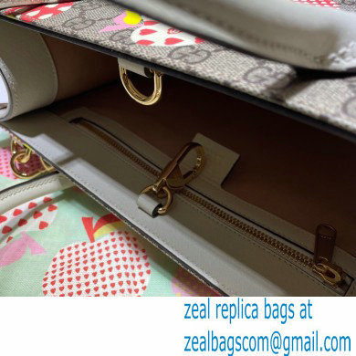 Gucci Les Pommes Small Tote Bag 659983 Apple Print 2021