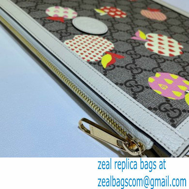 Gucci Les Pommes Zip Pouch Bag 664113 Apple Print 2021