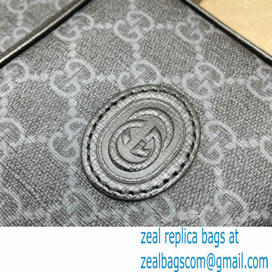 Gucci Mini bag with Interlocking G 672952 Black 2021 - Click Image to Close