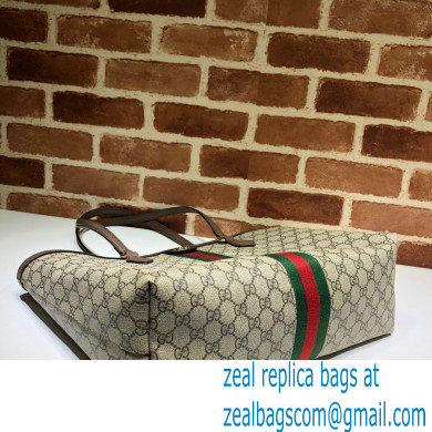 Gucci Ophidia GG Medium Tote Bag 631685 GG Canvas Coffee 2021