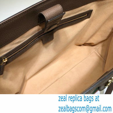Gucci Ophidia GG Medium Tote Bag 631685 GG Canvas Coffee 2021