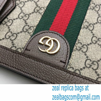 Gucci Ophidia GG Medium Tote Bag 631685 GG Canvas Coffee with Pouch 2021