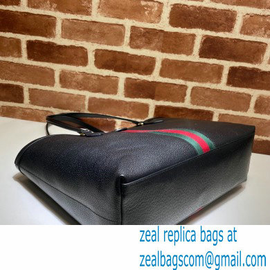 Gucci Ophidia GG Medium Tote Bag 631685 Leather Black 2021