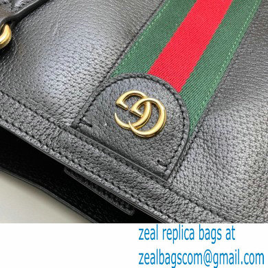 Gucci Ophidia GG Medium Tote Bag 631685 Leather Black 2021