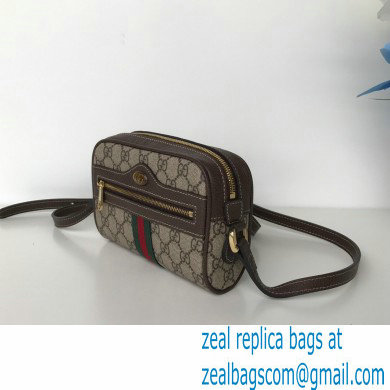 Gucci Ophidia GG Mini Bag with Web 517350 GG Canvas Coffee 2021