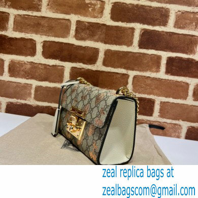Gucci Padlock Small Berry Shoulder Bag 409487 GG Canvas 2021 - Click Image to Close