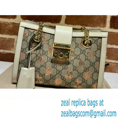 Gucci Padlock Small Berry Tote Bag 498156 2021