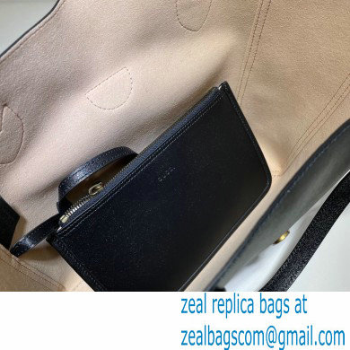 Gucci Small Tote Bag with Double G 652680 Black 2021