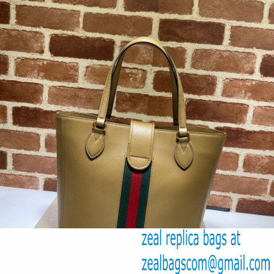 Gucci Small Tote Bag with Double G 652680 Web Beige 2021 - Click Image to Close