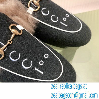 Gucci Women's 100 Princetown slipper 678192 black 2021