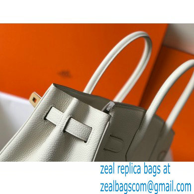 Hermes Birkin 25/30/35cm Bag off white in Togo Leather With Gold Hardware