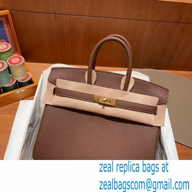 Hermes Birkin 25cm Bag alezan in Original Togo Leather - Click Image to Close