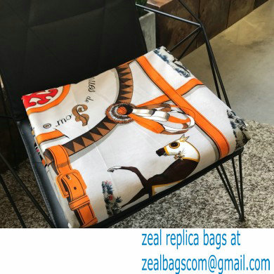 Hermes Blanket 140x140cm H23 2021 - Click Image to Close