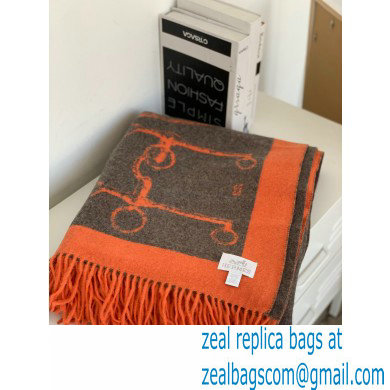 Hermes Cashmere Blanket 135x170cm H22 2021 - Click Image to Close