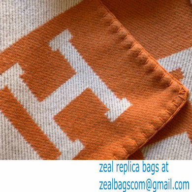 Hermes Cashmere Blanket 140x170cm H25 2021 - Click Image to Close