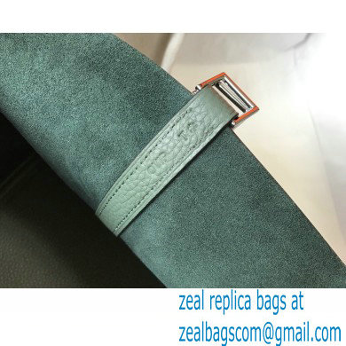 Hermes Picotin Lock 18/22 Bag Almond Green with Silver Hardware