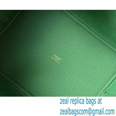 Hermes Picotin Lock 18/22 Bag Avocado Green with Gold Hardware - Click Image to Close