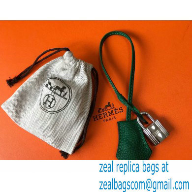 Hermes Picotin Lock 18/22 Bag Emerald Green with Silver Hardware
