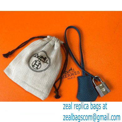 Hermes Picotin Lock 18/22 Bag Royal Blue with Silver Hardware