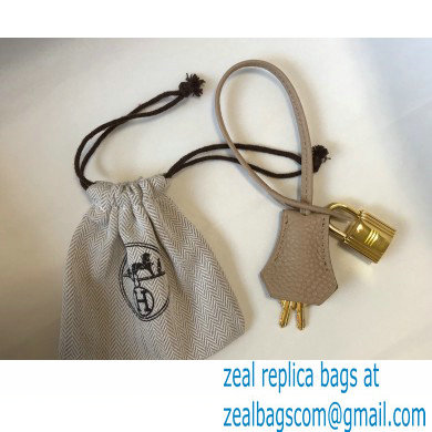 Hermes Picotin Lock 18/22 Bag Trench Grey with Gold Hardware