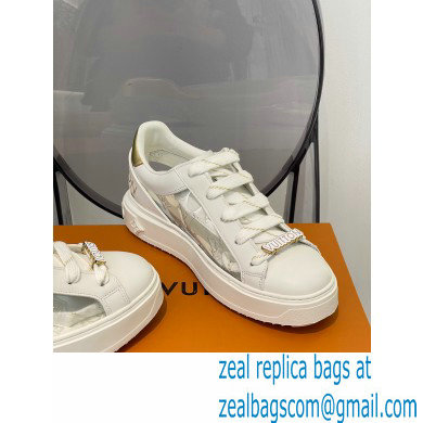 LOUIS VUITTON Time Out Trainers 1A9PZS gold