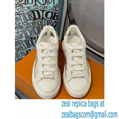 LOUIS VUITTON Time Out Trainers 1A9PZS gold