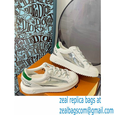 LOUIS VUITTON Time Out Trainers 1A9PZS green