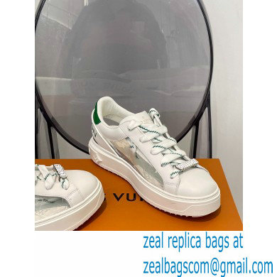 LOUIS VUITTON Time Out Trainers 1A9PZS green