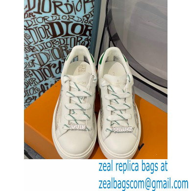 LOUIS VUITTON Time Out Trainers 1A9PZS green