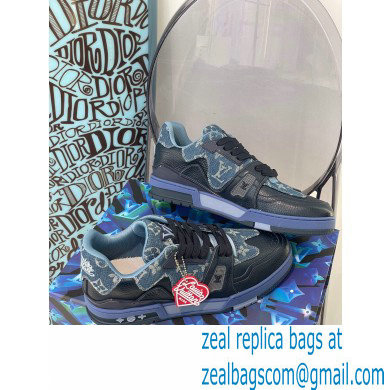 LOUIS VUITTON men's Trainers 1A9IPN blue