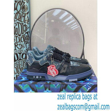 LOUIS VUITTON men's Trainers 1A9IPN blue