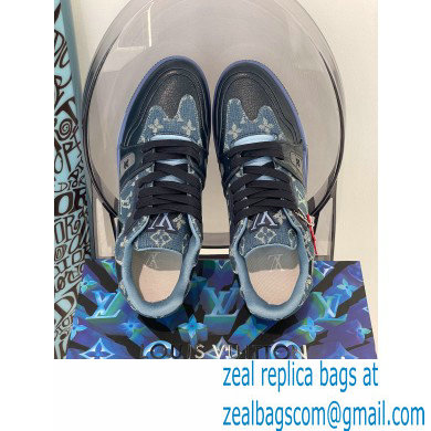 LOUIS VUITTON men's Trainers 1A9IPN blue